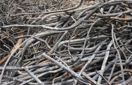 Rebar scrap recycling
