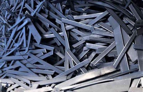 Slitter scrap metal recycling