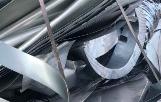 Steel clip recycling center