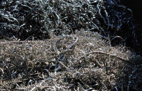 Steel Turnings recycled in Joliet