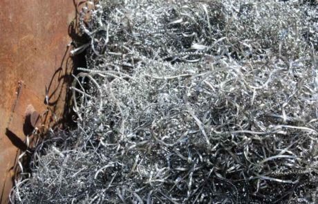 Steel Turnings recycling center