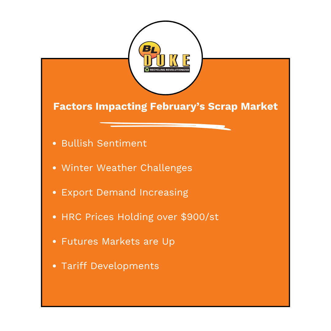 2026 January Scrap Market Forecast